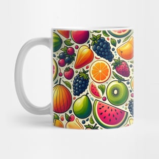 Tropical Fruit Fiesta Mug